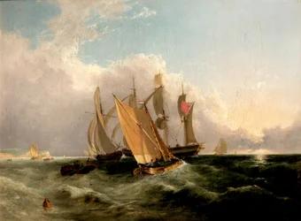 Zeegezicht, 1827