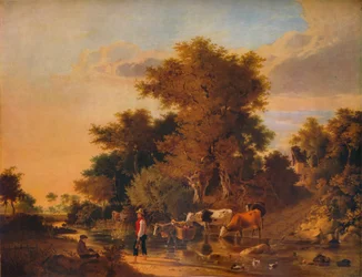 De reizende scharensliep, ca. 1829, 1938