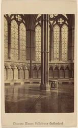 Kapittelzaal. Kathedraal van Salisbury.