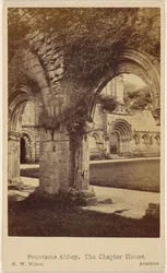 Abdij van Fonteinen. De kapittelzaal.