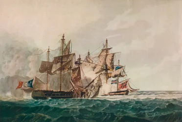 Verovering van de Furieuse, c1810