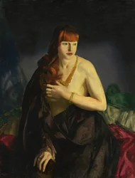 Naakt met rood haar, 1920.