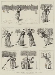 Een Dames Cricketwedstrijd, Harrow versus Pinner