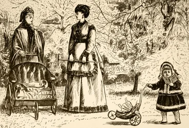 Een cartoon getiteld 