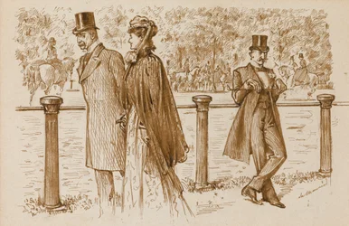 En passant: Dat is Bounderson, nietwaar? Hij had als puppy verdronken moeten worden!, Punch Magazine, 23 juli 1892