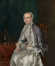 Portret van Elisabeth Troost, ca. 1758