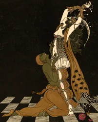 Vaslav Nijinsky en Ida Rubinstein in Schéhérazade