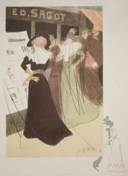 Galerij van Sagot, 1898