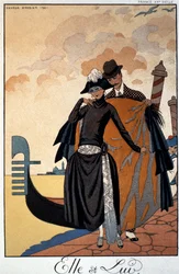 Zij en Hij, Mode Illustratie