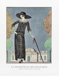 La Promeneuse Mélancolique, uitgegeven 1922