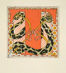 Letter "T", Illustratie uit 