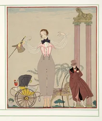 Mademoiselle de Maupin, uit Personages de Comedie, uitgegeven 1922