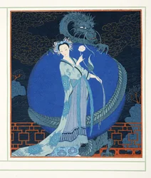 Turandot prinses van China, uit Personages de Comedie, uitgegeven 1922