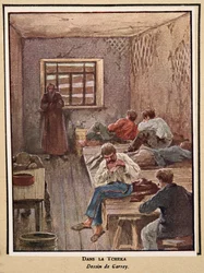 In de Cheka; uit Histoire des Soviets, pub. 1922