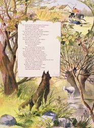 De wolf en het lam, uit Fabels van Jean de La Fontaine (1621-95)