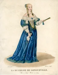 Anne Genevieve van Bourbon-Conde, Hertogin van Longueville, Anne de Bretagne, begin 19e eeuw