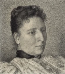 Portret van Anna Boch