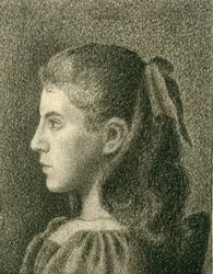 Portret van Berthe Serruys