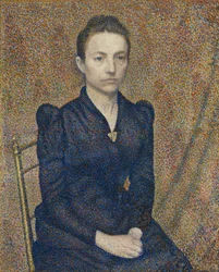 Portret van de zus van de kunstenaar