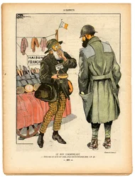 La Baionnette, Satirisch in kleuren