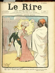 Illustratie door Georges Meunier (1869-1934) voor de Omslag van Le Rire