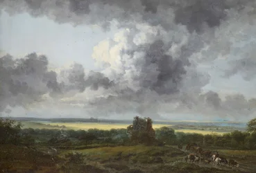 Frans: Paysage, omgeving van Chartres