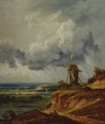 De windmolen van Argenteuil, ca. 1830