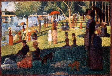 Een zondagmiddag op het eiland La Grande Jatte, 1884-1886