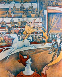 Het circus, 1891