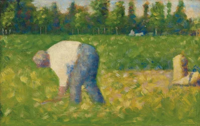 Boer aan het werk; Paysan travaillant, 1882-1883