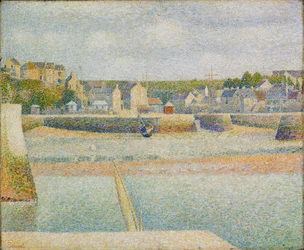 Port-en-Bessin: De Buitenhaven (Laagwater)