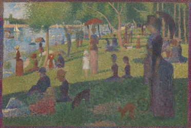 Studie voor Een zondag op La Grande Jatte