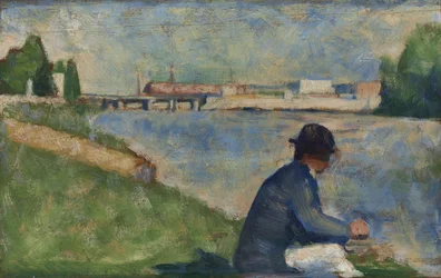 Studie voor "Badhers in Asnières"