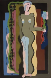 Naakt met bloem, 1928