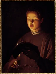 De jonge zanger
