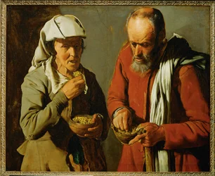 Eaters (schilderij op doek)