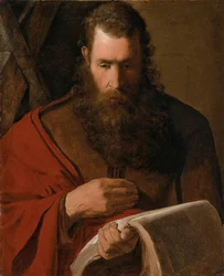 Sint-Andreas (olieverf op doek)