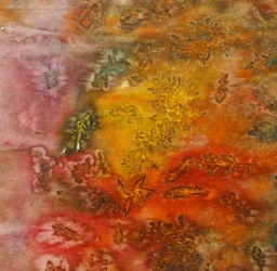 Abstracte gouden herfst