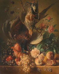 Bloemen en gevogelte