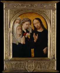 Christus neemt afscheid van zijn moeder, ca. 1500