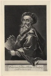 Portret van Hendrick Goltzius