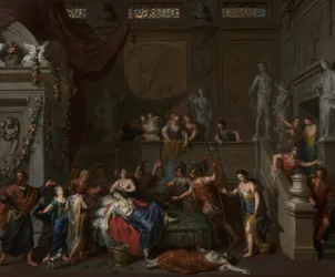 De dood van Cleopatra, c.1700-10