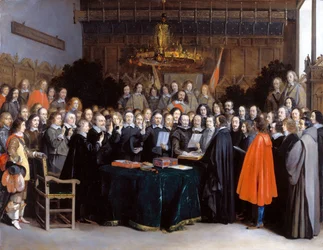 De Ratificatie van het Verdrag van Münster, 15 mei 1648