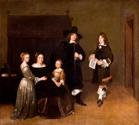 Portret van een familie