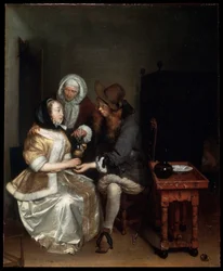 Een glas limonade, 1660s