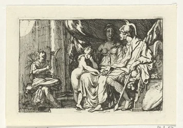 Aeneas vertelt Dido over zijn lotgevallen (Geschiedenis van Dido en Aeneas)