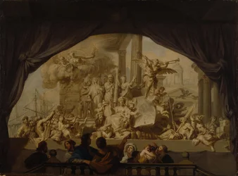 Allegorie op de roem van Amsterdam