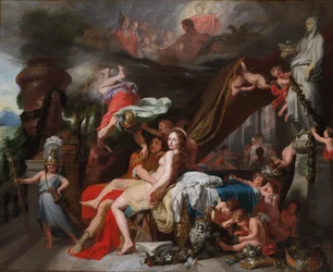 Hermes Beveelt Calypso om Odysseus Vrij te Laten