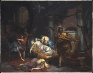 De Dood van Cleopatra, 1686