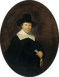 Gerard Abrahamsz van der Schalcke (1609-67). Haarlem Cloth Merchant